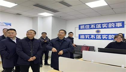 市委常委、組織部部長張鵬飛一行慰問遂寧遂星公司籌備組員工